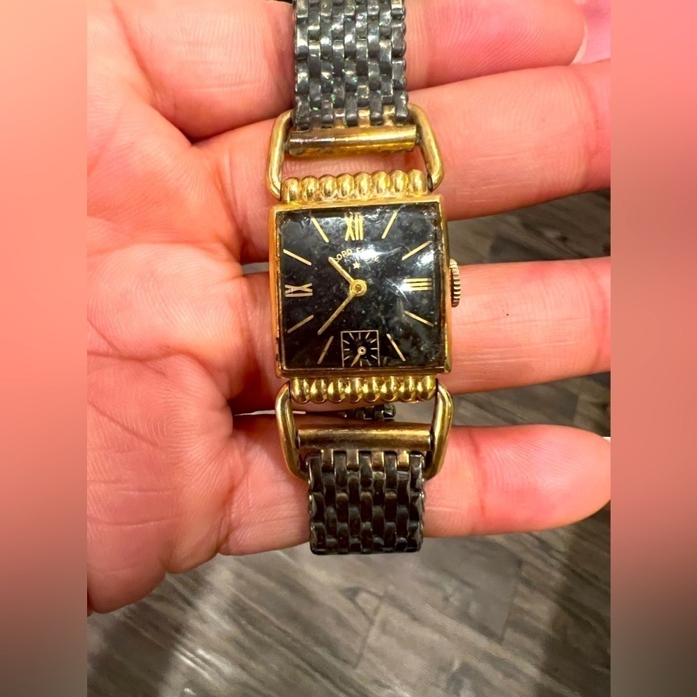 Gold Vintage Lord Elgin Women’s Watch